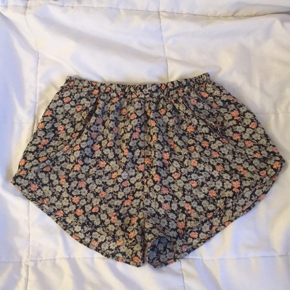 Flowy Floral Shorts